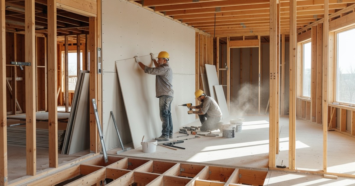 Professional Drywall Installation and Framing Standards for Residential Construction